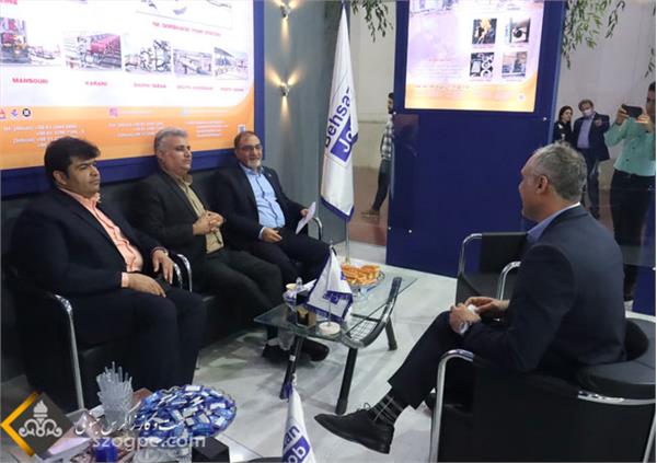 حضور مدیر عامل شرکت بهره برداری نفت و گاز زاگرس جنوبی در نمایشگاه صنعت نفت 13