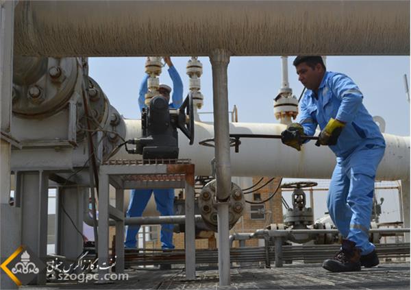 آغاز تعمیرات اساسی بدون توقف تولید در مراکز جمع آوری گاز منطقه عملیاتی آغار و دالان 7