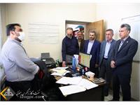 بازدید مدیرعامل و جمعی از مدیران ستادی از انبارهای کالا و تجهیزات نفت مرکزی 1
