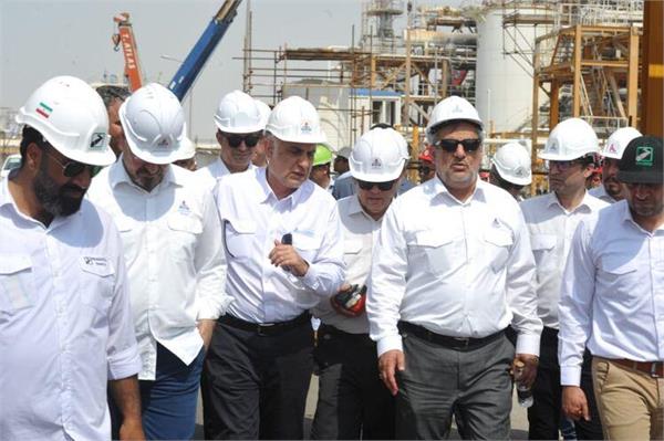 بازدید معاون وزیر نفت از فاز ۱۴ پارس جنوبی 16