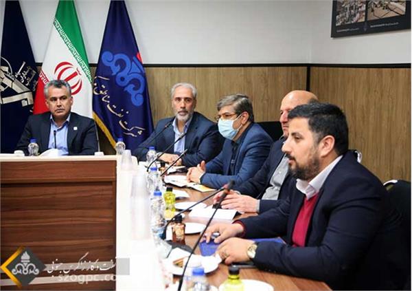 آیین معارفه و تکریم فرمانده جدید پایگاه بسیج حضرت ولیعصر(عج) نفت مناطق مرکزی ایران 7