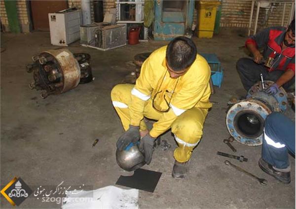 پایان تعمیرات اساسی منطقه عملیاتی تنگ بیجار 12