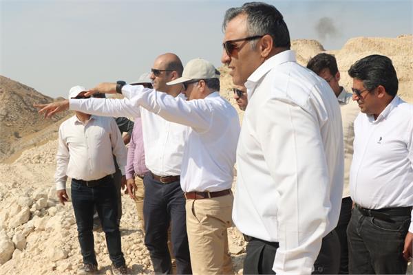 بازدید مهندس مهدی حیدری از میدان گازی خارتنگ در استان بوشهر 26