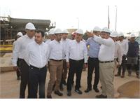 بازدید مدیر عامل نفت مرکزی از ایستگاه تقویت فشار چشمه خوش در شرکت نفت و گاز غرب 6