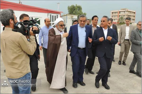 بازدید مدیرعامل شرکت ملی نفت ایران از بیمارستان امام خمینی کنگان 5