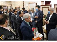 حضور مدیر عامل و مدیران ارشد شرکت نفت مناطق مرکزی ایران در دیدار نوروزی با وزیر نفت 8