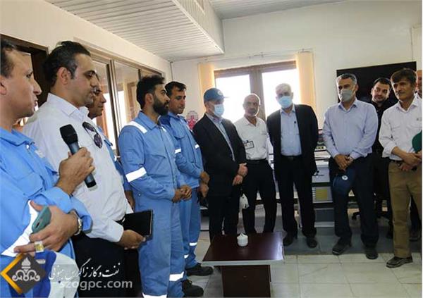 بازدید مدیر عامل نفت مناطق مرکزی ایران از منطقه عملیاتی پارسیان 29
