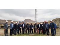 بازدید مدیر عامل نفت مناطق مرکزی از میدانهای گازی تنگ بیجار ، باباقیر و بانکول 1