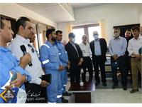 بازدید مدیر عامل نفت مناطق مرکزی ایران از منطقه عملیاتی پارسیان 29
