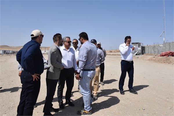 بازدید مدیرعامل شرکت نفت مناطق مرکزی ایران از پروژه توسعه میدان گازی توس 11