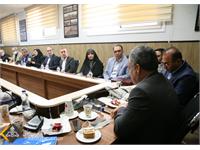 مراسم معارفه و تکریم سرپرست مدیریت مهندسی و ساختمان، سرپرست روابط عمومی، مشاور مدیرعامل در امور بانوان و دبیر هیات مدیره نفت