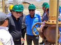 بازدید میدانی مدیر عامل شرکت زاگرس جنوبی و هیأت همراه از مناطق عملیاتی آغار و دالان و نار و کنگان 3