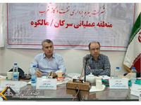 بازدید مدیرعامل شرکت نفت مناطق مرکزی ایران از منطقه عملیاتی سرکان مالکوه 3