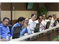 جلسه با حضور مهندس علی منتصری منطقه عملیاتی سروستان و سعادت آباد 10