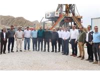 بازدید دکتر قلاوند و هیات همراه از مناطق عملیاتی نار و کنگان ،دالان و میدان جدید در حال توسعه خارتنگ 17