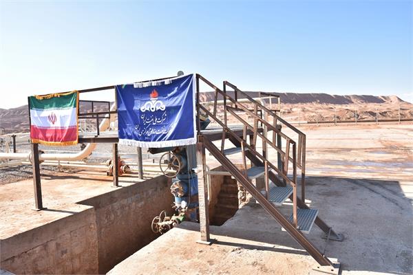 بهره برداری نهمین چاه در نخستین مخزن ذخیره سازی گاز خاورمیانه 10