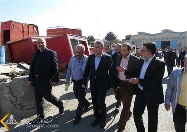 بازدید مدیرعامل نفت مرکزی از مجموعه تامین‌کننده تجهیزات صنعت نفت 2