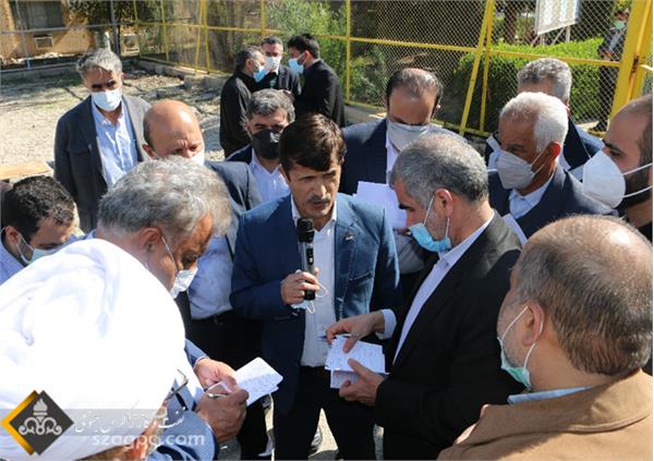 بازدید نایب رئیس اول مجلس از پالایشگاه گاز فراشبند بهمن ۱۴۰۰ 1