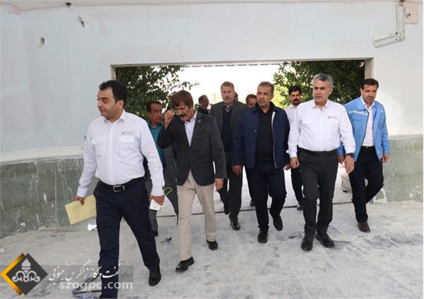 بازدید مدیرعامل شرکت نفت مناطق مرکزی ایران از منطقه آغاز و دالان زاگرس جنوبی 24