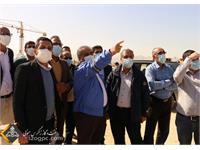 بازدید معاون نفت و گاز امور انرژی سازمان برنامه و بودجه از منطقه عملیاتی پارسیان  7