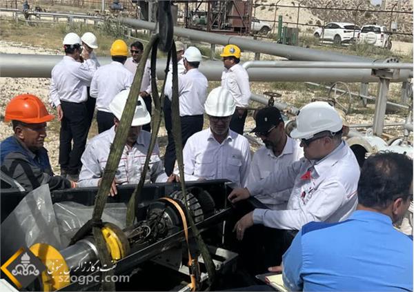 نخستین توپک هوشمند تمام ایرانی در میدان گازی تابناک با موفقیت رانده شد 5