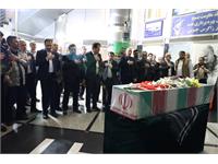 میزبانی شرکت بهره برداری نفت و گاز زاگرس جنوبی از شهید گمنام 8