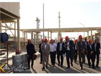 بازدید کارشناسان امور انرژی سازمان برنامه و بودجه کشور از تاسیسات نفتی زاگرس جنوبی  15