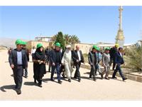 بازدید رییس کمیسیون انرژی مجلس شورای اسلامی و رییس مجمع نمایندگان استان فارس از منطقه عملیاتی سروستان و سعادت آباد 9