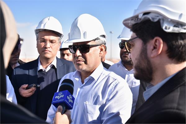 بهره برداری نهمین چاه در نخستین مخزن ذخیره سازی گاز خاورمیانه 9