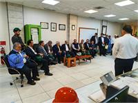 بازدید رییس منطقه ۳ سازمان بازرسی کل کشور و مدیر کل دیوان محاسبات استان فارس و هیأت همراه از منطقه عملیاتی آغار و دالان 2