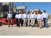 بازدید مدیر عامل شرکت نفت مناطق مرکزی ایران از ایستگاه تقویت فشار وراوی 11