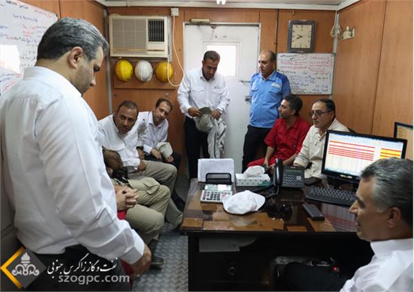 تسریع اجرای طرح ضربتی تولید گاز مستلزم تلاش شبانه روزی است 8