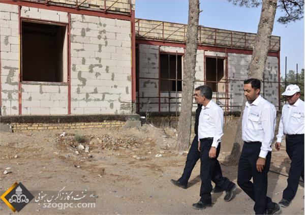 حضور مدیرعامل نفت مناطق مرکزی ایران در منطقه عملیاتی خانگیران 9