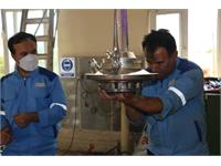 تعمیرات اساسی توربین SGT-400  ایستگاه تقویت فشار گاز منطقه عملیاتی نار و کنگان 7