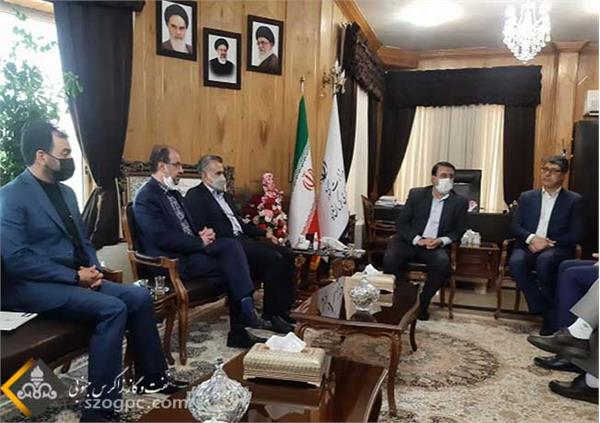 دیدار مدیرعامل نفت مناطق مرکزی ایران با استاندار کرمانشاه 4