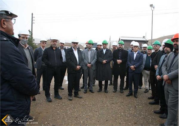 بازدید روسای روابط عمومی شرکت های تابعه ملی نفت ایران از منطقه عملیاتی خانگیران 5