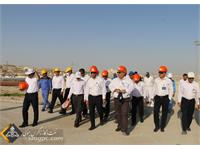 بازدید مدیرعامل شرکت پالایش گاز پارسیان از منطقه عملیاتی پارسیان 8