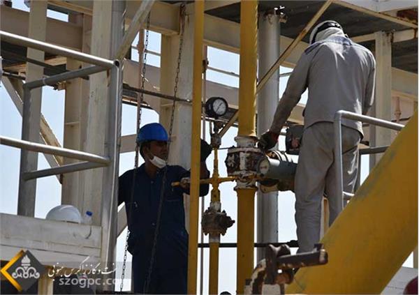 تعمیراتی سالیانه نفت و گاز شرق 9