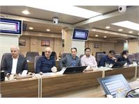 نشست مدیران ارشد صنایع نفت و گاز استان، مدیر کل مدیریت بحران استانداری فارس و مدیر HSE، پدافند غیرعامل و مدیریت بحران شرکت