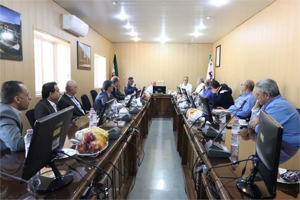 بازدید مدیرعامل و جمعی از مدیران و روسای اداری از ناحیه آغار 14