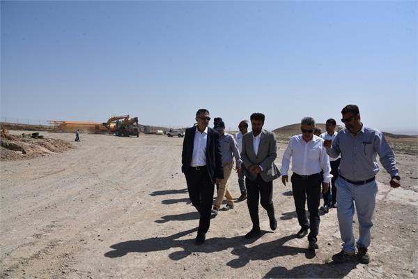 بازدید مدیرعامل شرکت نفت مناطق مرکزی ایران از پروژه توسعه میدان گازی توس 9