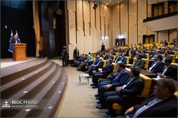 آیین امضای قراردادهای فشارافزایی میدان پارس جنوبی 7