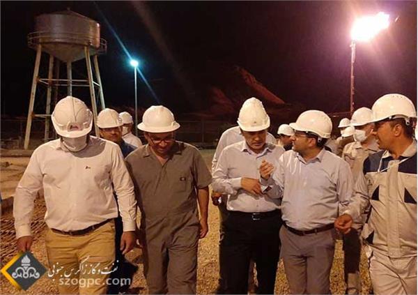 بازدید مدیرعامل شرکت نفت مناطق مرکزی ایران از میدان نفتی دانان 3