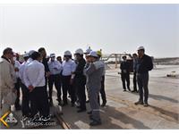 حضور مدیرعامل نفت مناطق مرکزی ایران در منطقه عملیاتی خانگیران 18