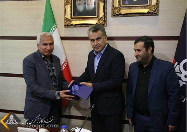 برگزاری مراسم معارفه سرپرست بازرسی و رسیدگی به شکایات شرکت نفت مناطق مرکزی ایران 3