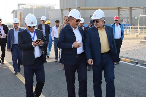 بازدید مدیر کل دیوان محاسبات استان فارس از منطقه عملیاتی پارسیان 23