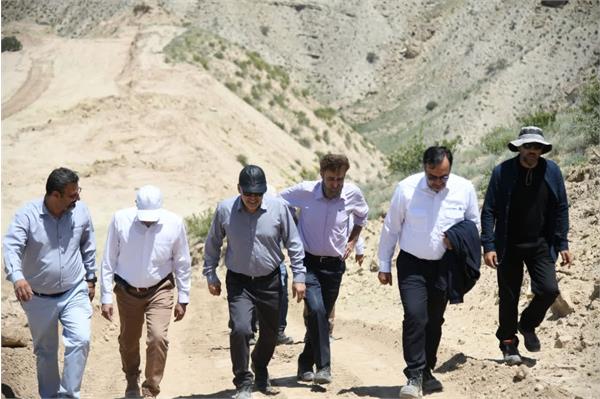 بازدید مدیر عامل شرکت نفت مناطق مرکزی ایران از پروژه توسعه میدان گازی توس 6