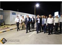 بازدید مدیر عامل نفت مناطق مرکزی ایران از منطقه عملیاتی پارسیان 43