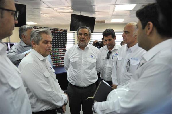 بازدید معاون وزیر نفت از فاز ۱۴ پارس جنوبی 2