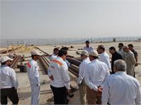 بازدید مدیرعامل نفت مرکزی از پروژه توسعه میدان گازی دی 23